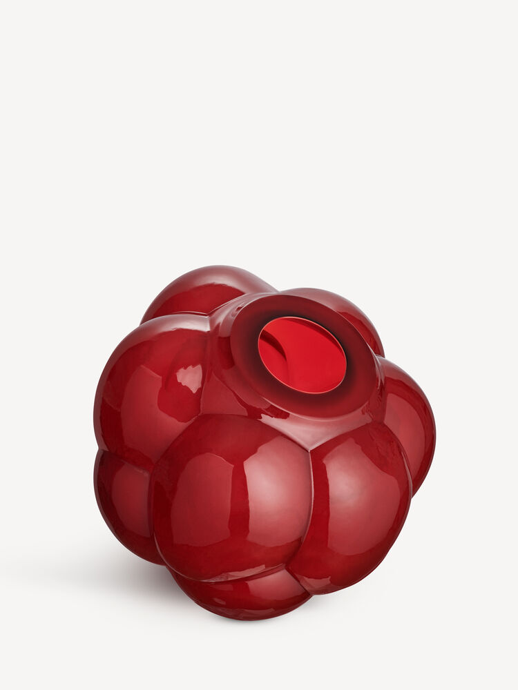 K&B Berry vase rød 17cm